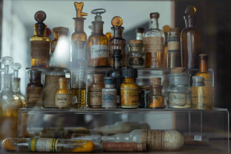 old-bottles-tubes-flacons-old-pharmacy