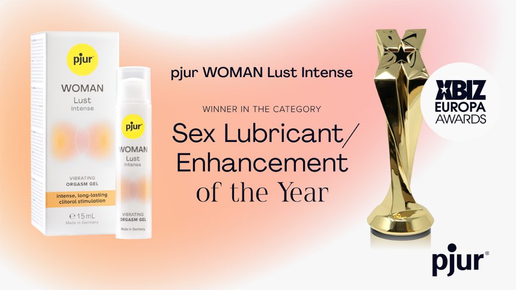 pjur WOMAN Lust Intense und ein goldener XBIZ Award